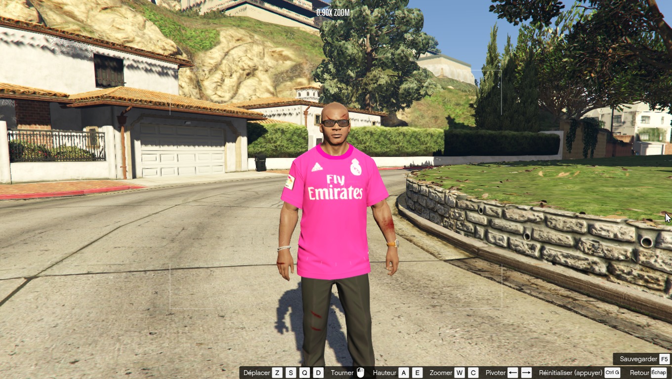 Real Madrid Pink Jersey